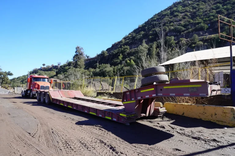 Cama baja para maquinaria pesada hasta 60 toneladas